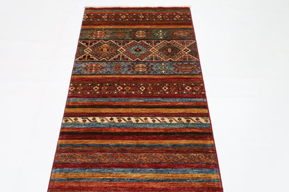 82 x 297 cm | Khorjun Afghan Hand Knotted Runner