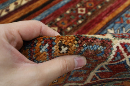 82 x 297 cm | Khorjun Afghan Hand Knotted Runner