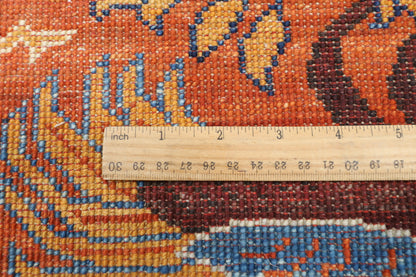 102 x 294 cm | Birds Afghan Veg Dye Wool carpet