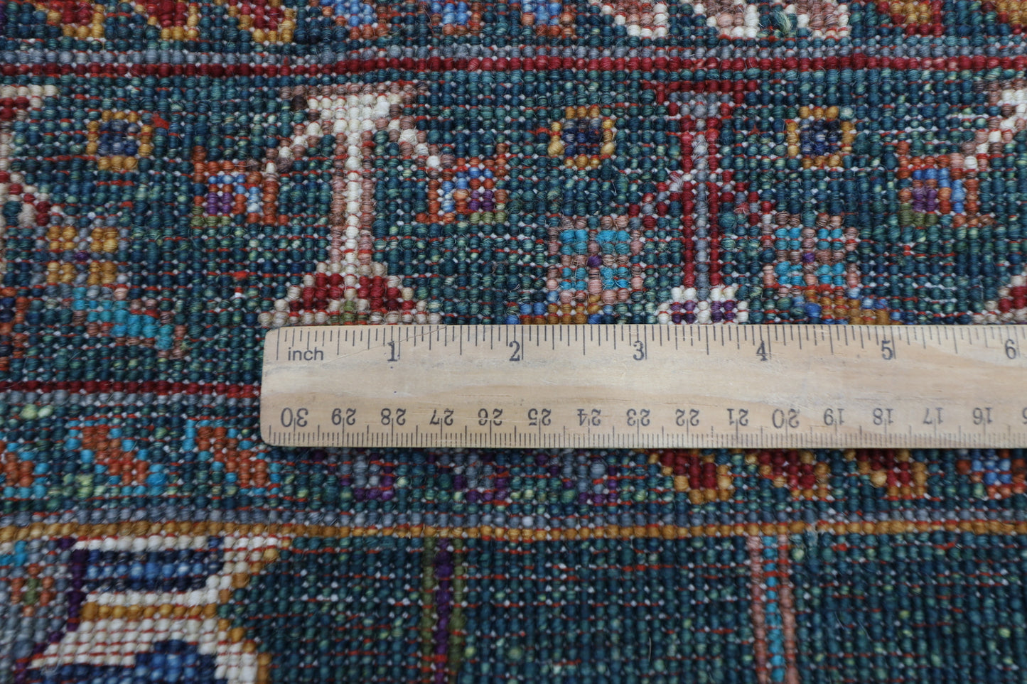 82 x 260 cm | Sultani Green Afghan Hand Knotted Runner