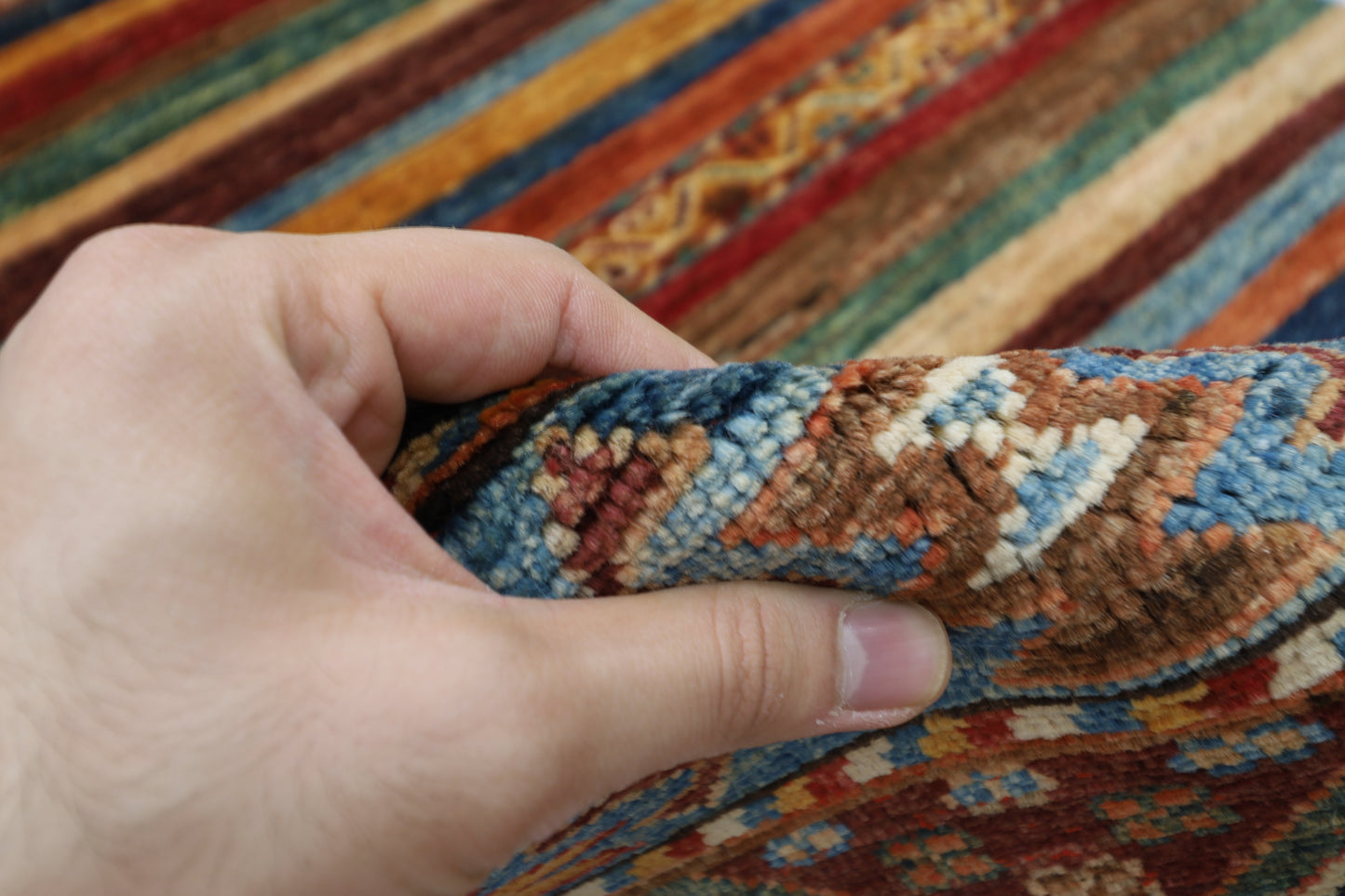 83 x 301 cm | Khorjun Tribal Afghan Hand Knotted Runner