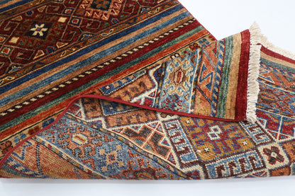 63 x 198 cm | Khorjun Tribal Afghan Hand Knotted Runner