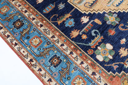 202 x 300 cm | Tribal Afghan Veg Dye Wool carpet