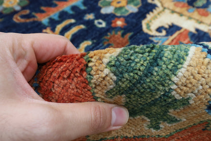 202 x 300 cm | Tribal Afghan Veg Dye Wool carpet
