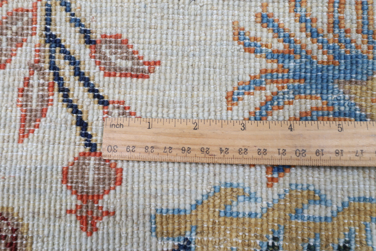119 x 181 cm | Birds Afghan Veg Dye Wool carpet