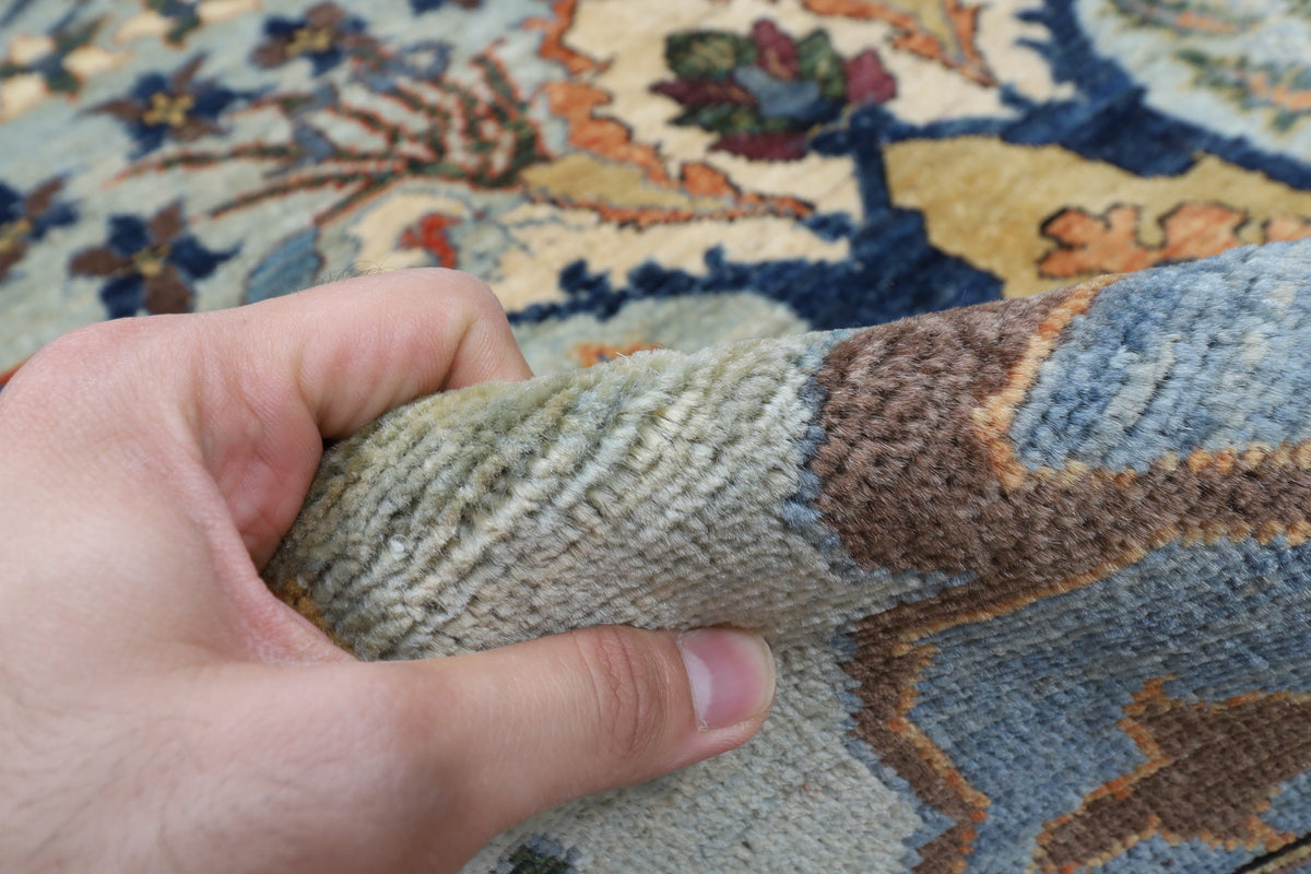 173 x 235 cm | Kawros Silk and Wool Afghan Veg Dye carpet