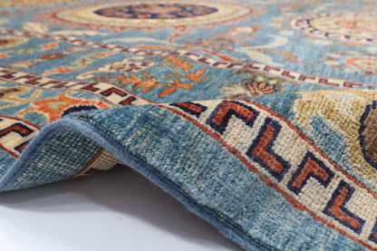 207 x 297 cm | Suzani Afghan Veg Dye Wool carpet