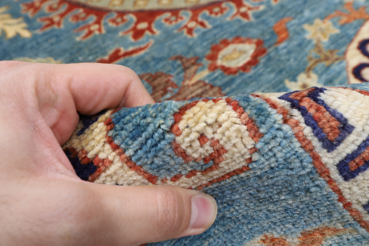 207 x 297 cm | Suzani Afghan Veg Dye Wool carpet
