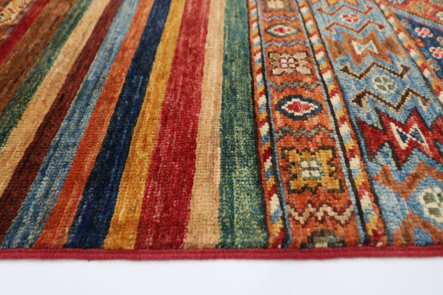 87 x 301 cm | Khorjun Afghan Hand Knotted Runner