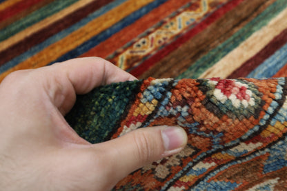 87 x 301 cm | Khorjun Afghan Hand Knotted Runner