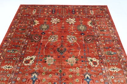 200 x 293 cm | 6'7 x 9'8 Ft Sultani Afghan Carpet