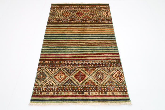 102 x 165 cm | Khorjun Afghan Hand Knotted Carpet