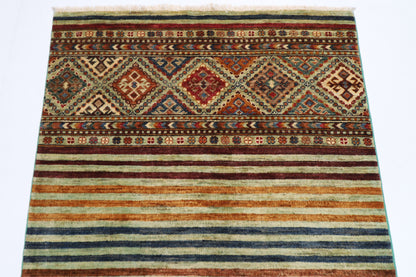 102 x 165 cm | Khorjun Afghan Hand Knotted Carpet