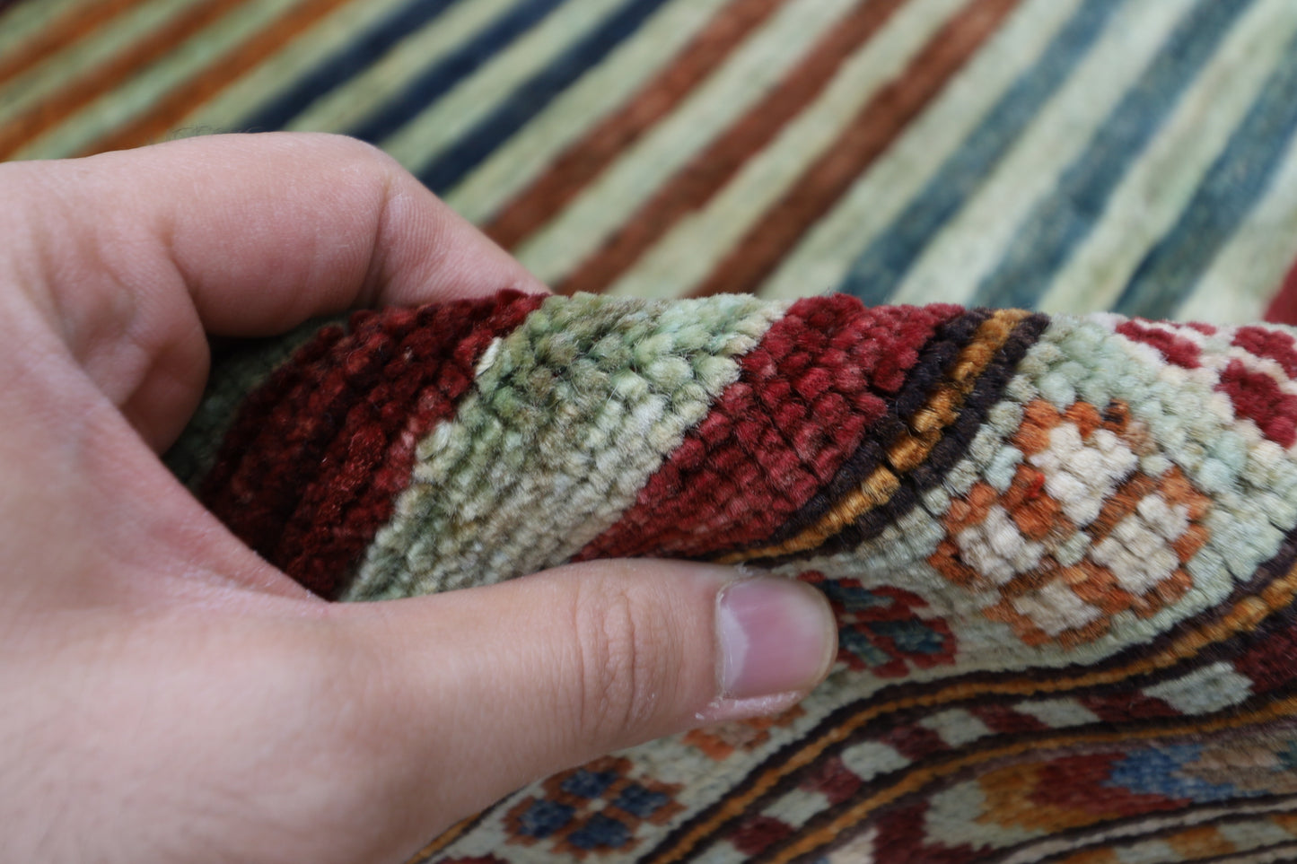 102 x 165 cm | Khorjun Afghan Hand Knotted Carpet