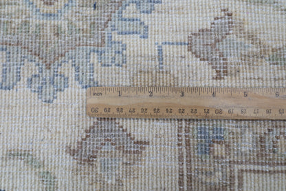 200 x 304 cm | Oriental Zeigler beige Afghan Tribal Hand Knotted Wool Carpet