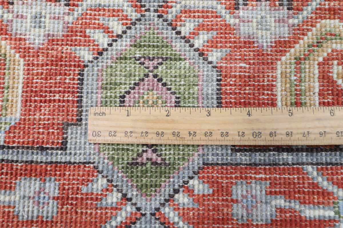 185 x 275 cm | 6'1 x 9 Ft Orange Afghan Carpet