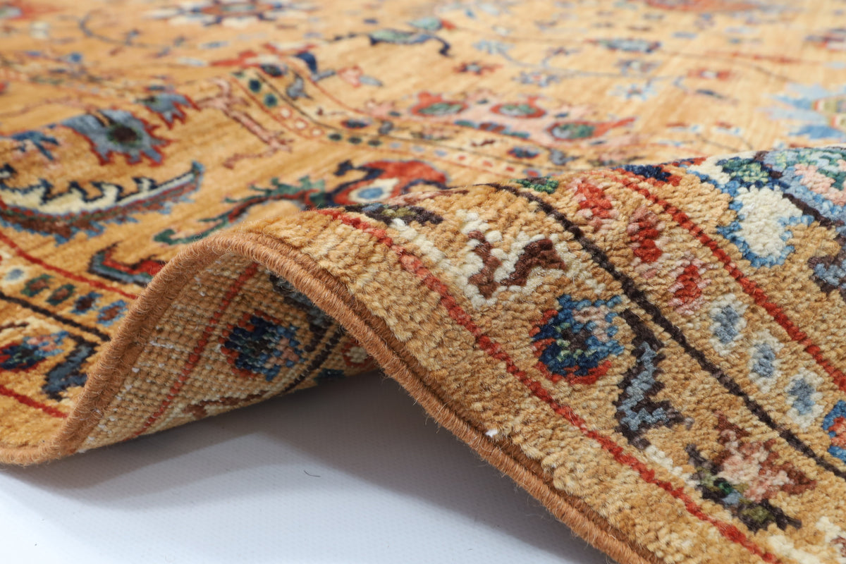 200 x 306 cm | 6'7 x 10'1 Ft Floral Afghan Carpet