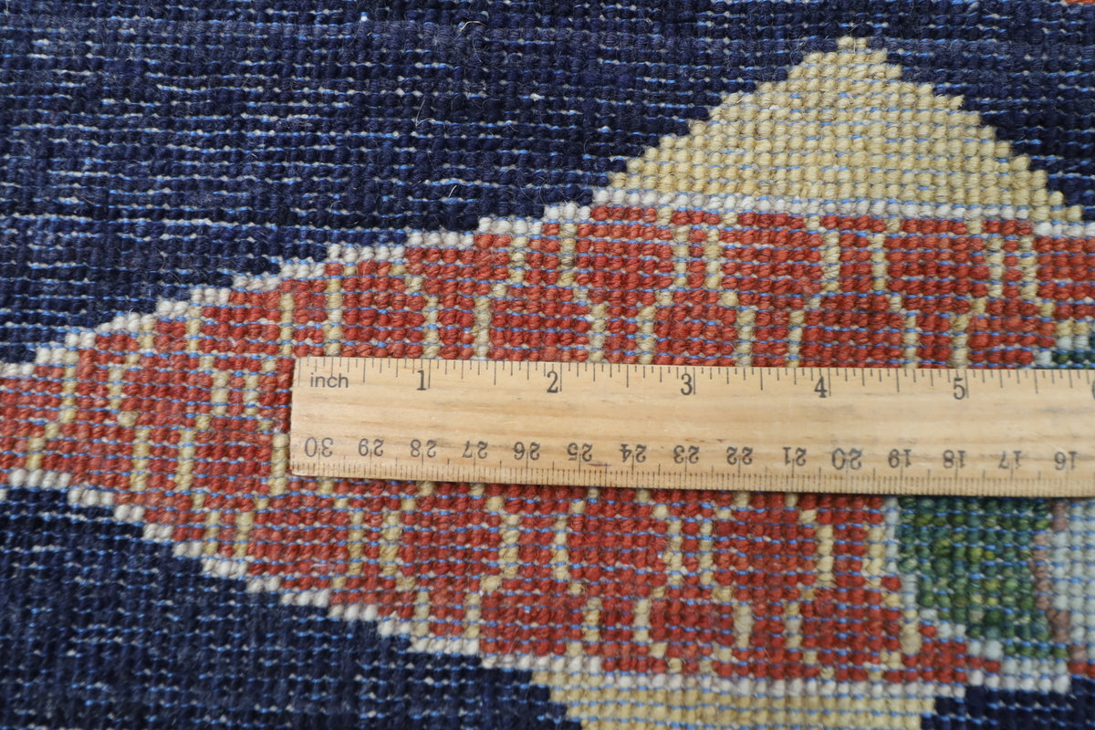 198 x 296 cm | 6'6 x 9'9 Ft Fish Party Afghan Carpet