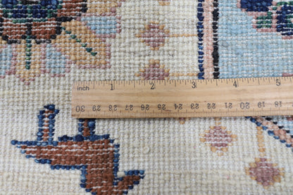 83 x 419 cm | 2'9 x 13'9 Ft Beige Afghan Carpet