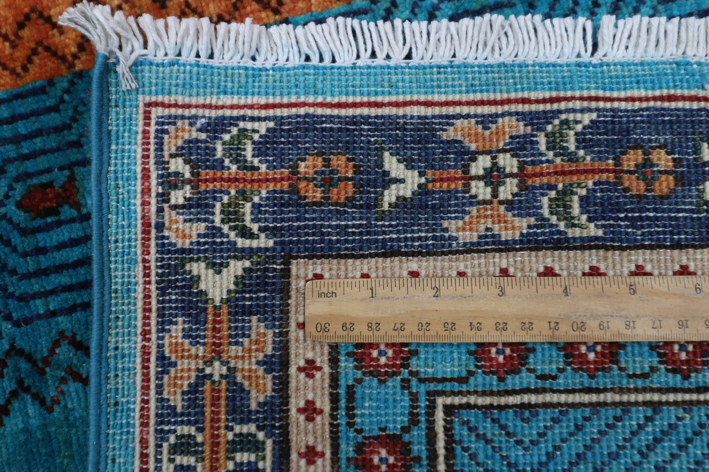 155 x 203 cm | Oriental tree of life Afghan Tribal Hand Knotted Wool Carpet