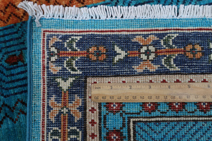 155 x 203 cm | Oriental tree of life Afghan Tribal Hand Knotted Wool Carpet
