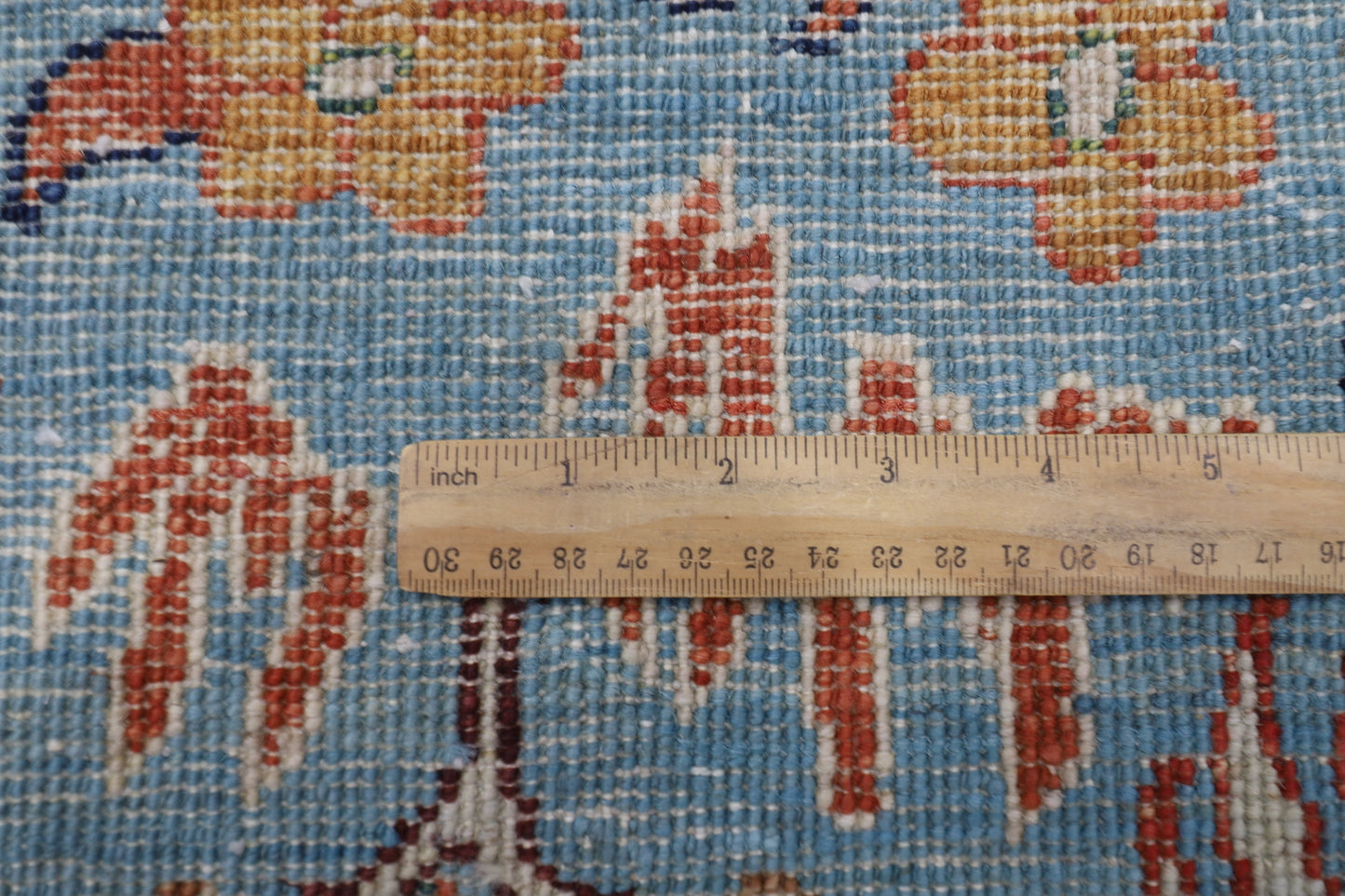 182 x 269 cm | Oriental tree of life Birds blue Afghan Tribal Hand Knotted Wool Carpet