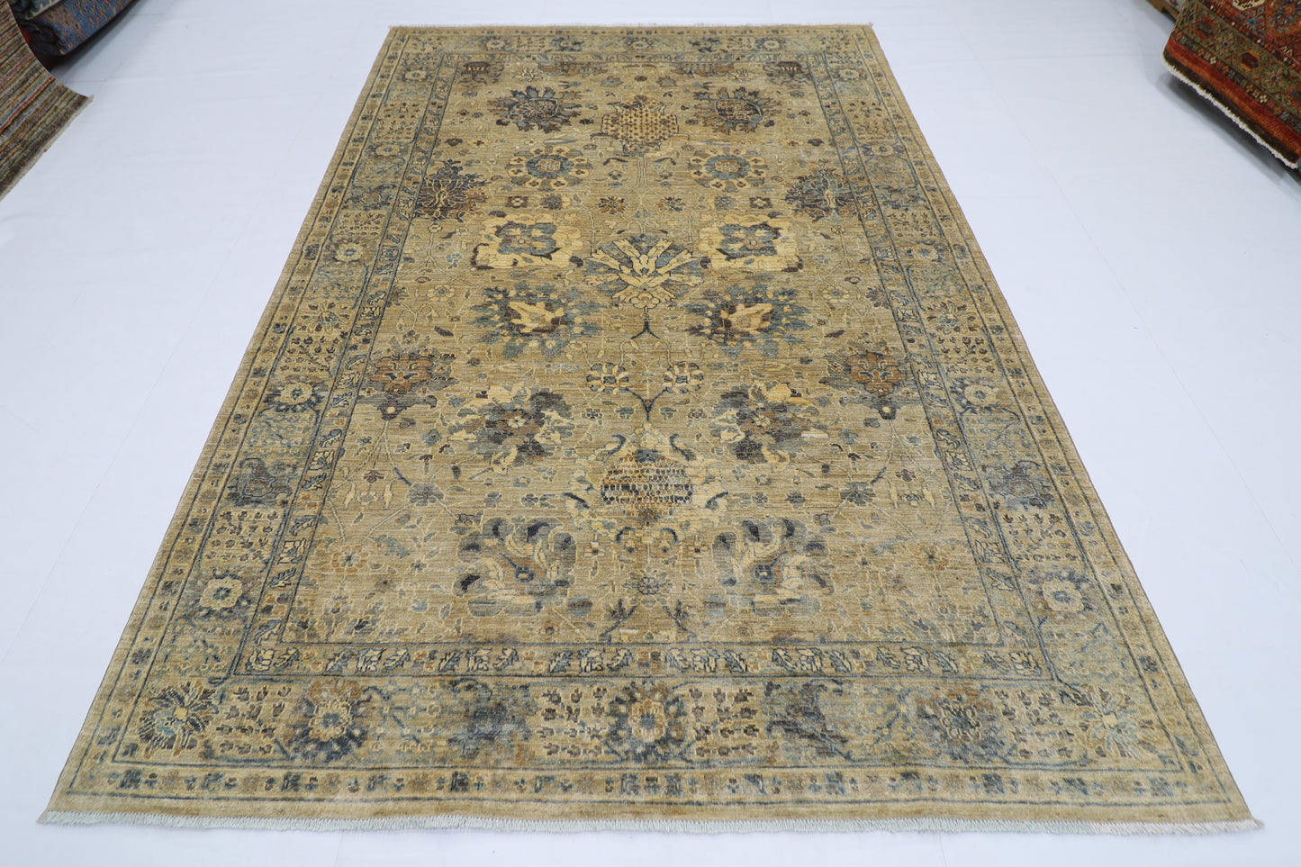 203 x 294 cm | Oriental Bidjar Afghan Tribal Hand Knotted Wool Carpet