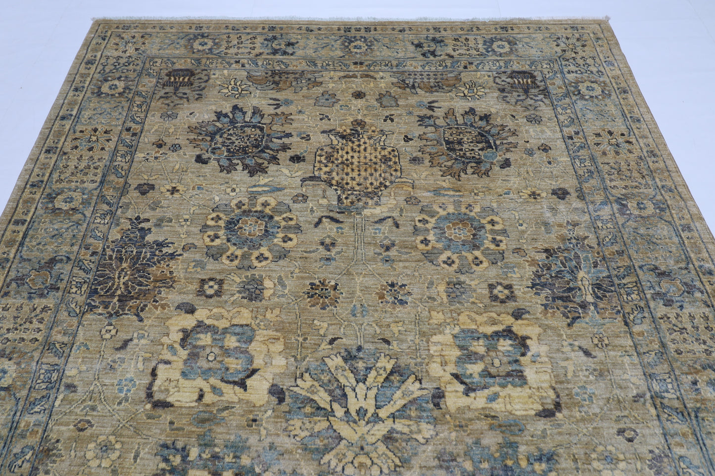 203 x 294 cm | Oriental Bidjar Afghan Tribal Hand Knotted Wool Carpet