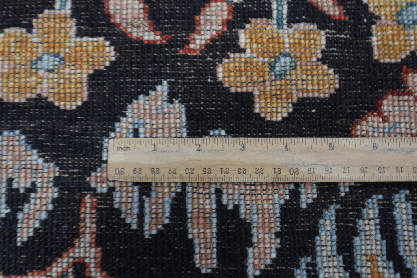 187 x 281 cm | Oriental Tree of life Birds Black Afghan Tribal Hand Knotted Wool Carpet