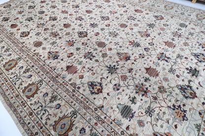 398 x 586 cm | Sultani Afghan Veg Dye Wool carpet