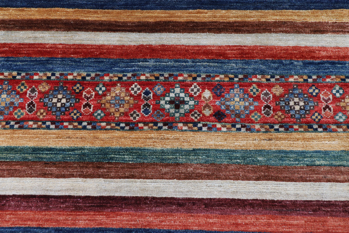 405 x 593 cm | Tribal Afghan Veg Dye Wool carpet