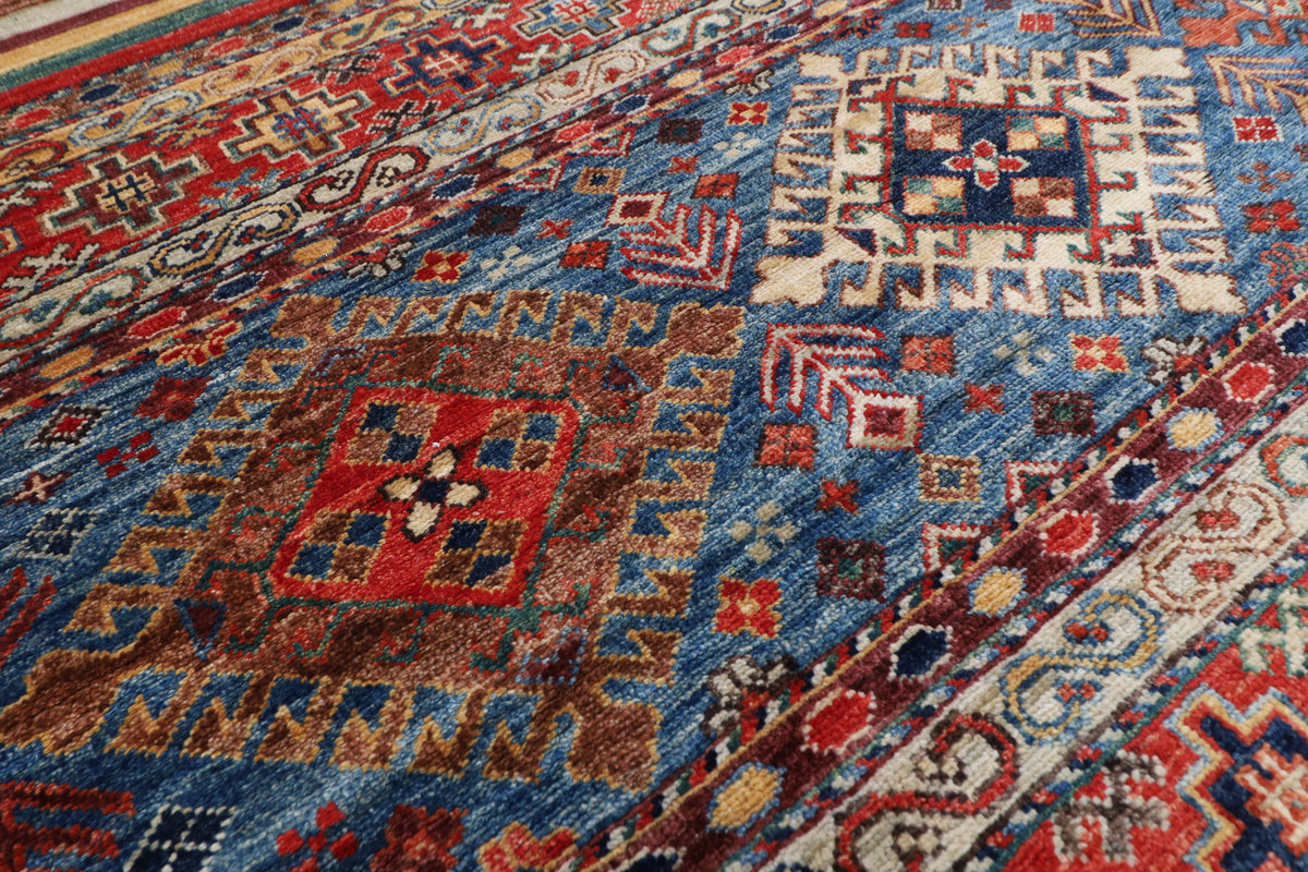 405 x 593 cm | Tribal Afghan Veg Dye Wool carpet