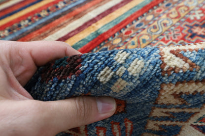 405 x 593 cm | Tribal Afghan Veg Dye Wool carpet