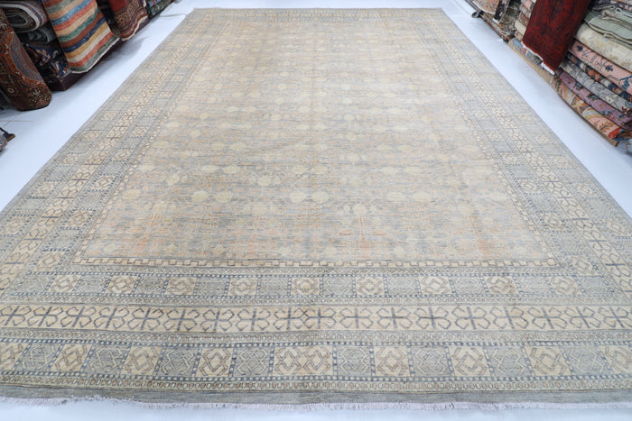 366 x 537 cm | Khotan Afghan Veg Dye Wool carpet