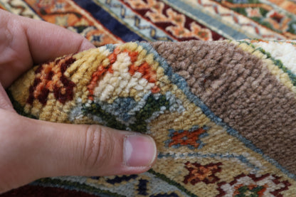 157 x 202 cm | Shawl Afghan Veg Dye Wool carpet