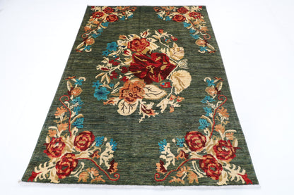 152 x 205 cm | Gabbeh Afghan Veg Dye Wool carpet