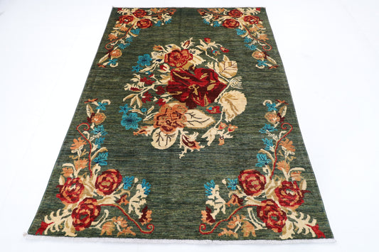 152 x 205 cm | Gabbeh Afghan Veg Dye Wool carpet