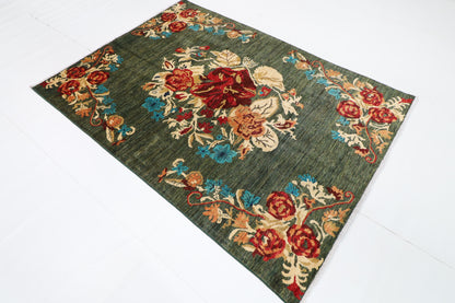 152 x 205 cm | Gabbeh Afghan Veg Dye Wool carpet