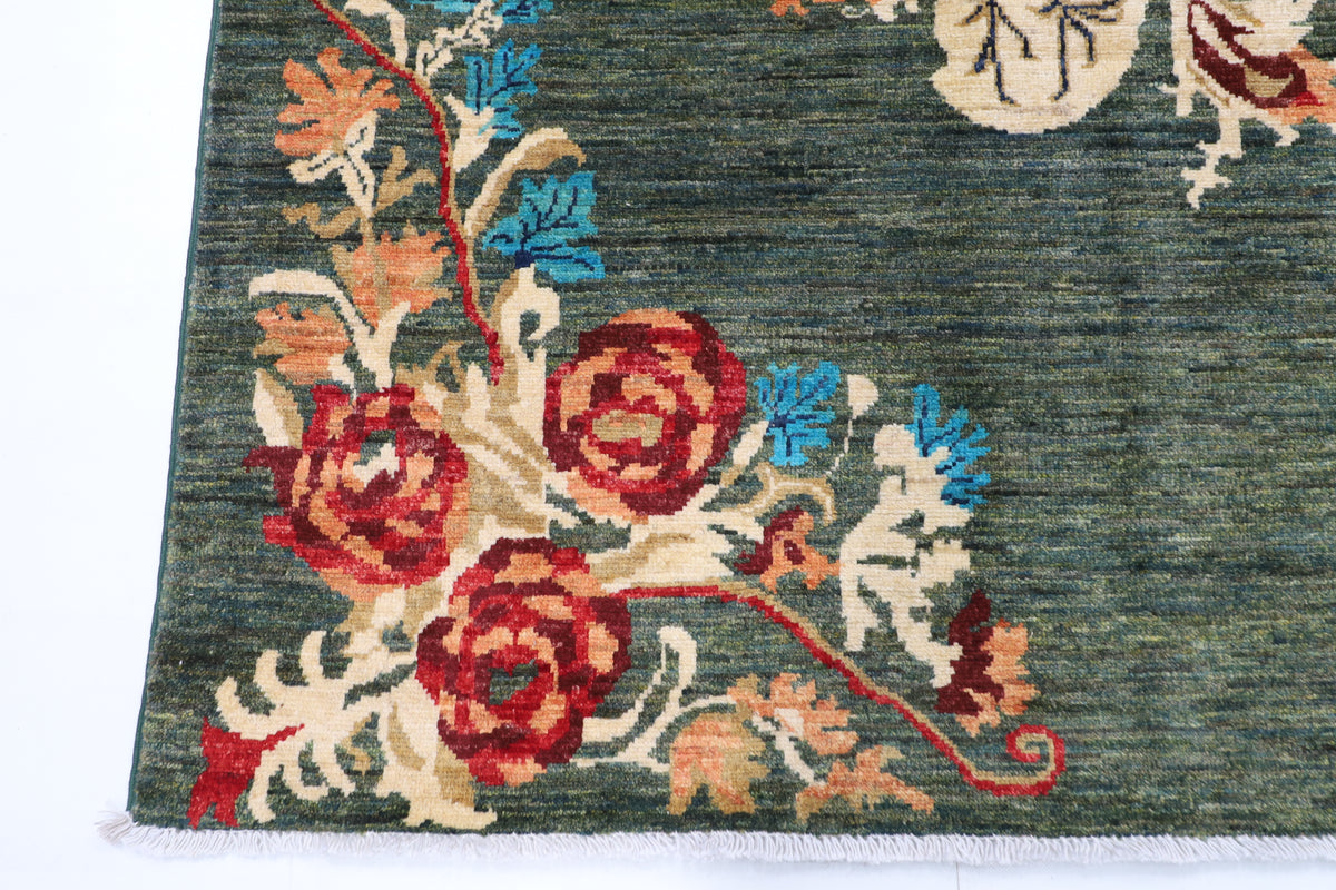 152 x 205 cm | Gabbeh Afghan Veg Dye Wool carpet