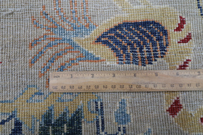 147 x 200 cm | Oriental birds Area Rug Afghan Tribal Hand Knotted Wool Carpet
