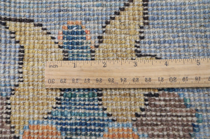 283 x 366 cm | Oushak design Hand Knotted veg Dye Wool Afghan Carpet