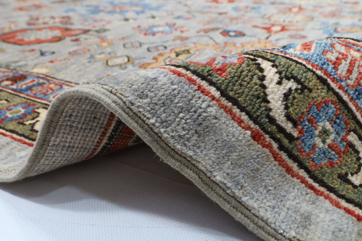 276 x 366 cm | Serapi design Hand Knotted veg Dye Wool Afghan Carpet
