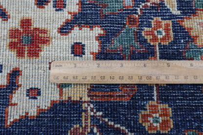274 x 368 cm | Oriental Floral Red Area Rug Afghan Hand Knotted Veg Dye Wool carpet