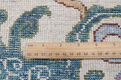 367 x 455 cm | large kawros Pink Design Hand Knotted veg Dye Wool Afghan Carpet