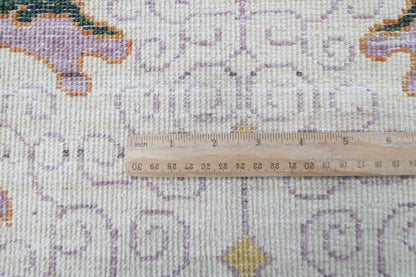 306 x 416 cm | Oriental Kawros Pink Area Rug Afghan Hand Knotted Veg Dye Wool carpet