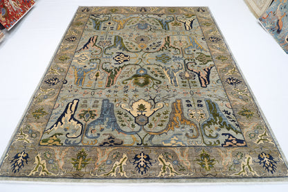 255 x 296 cm | Kawros Fine Quality  Afghan Hand Knotted carpet