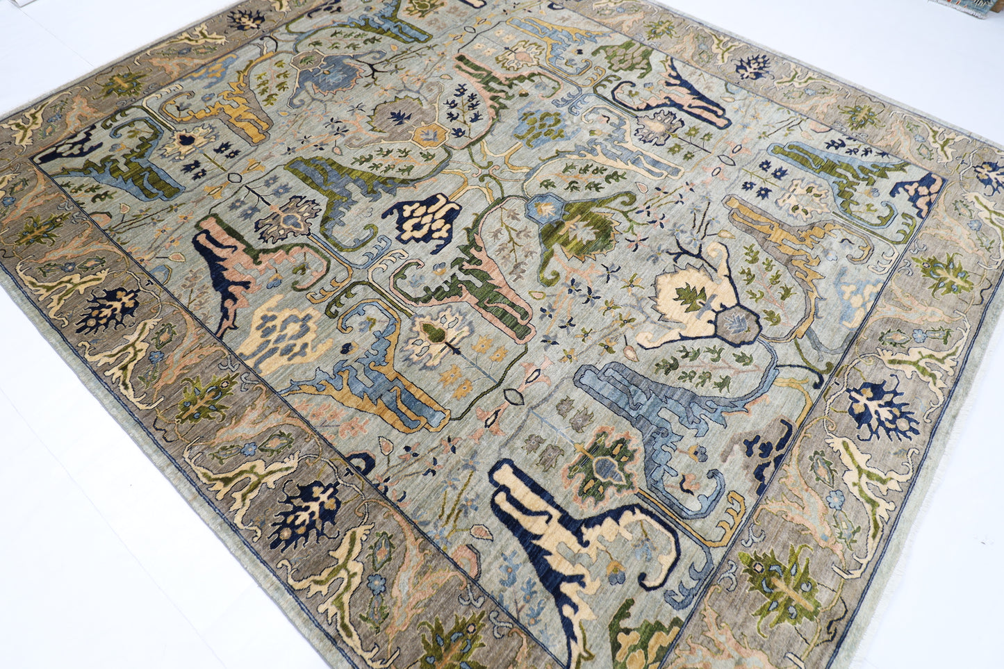 255 x 296 cm | Kawros Fine Quality  Afghan Hand Knotted carpet