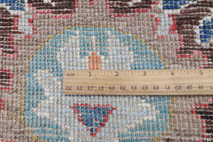 272 x 362 cm | Oushak Design Hand Knotted veg Dye Wool Afghan Carpet