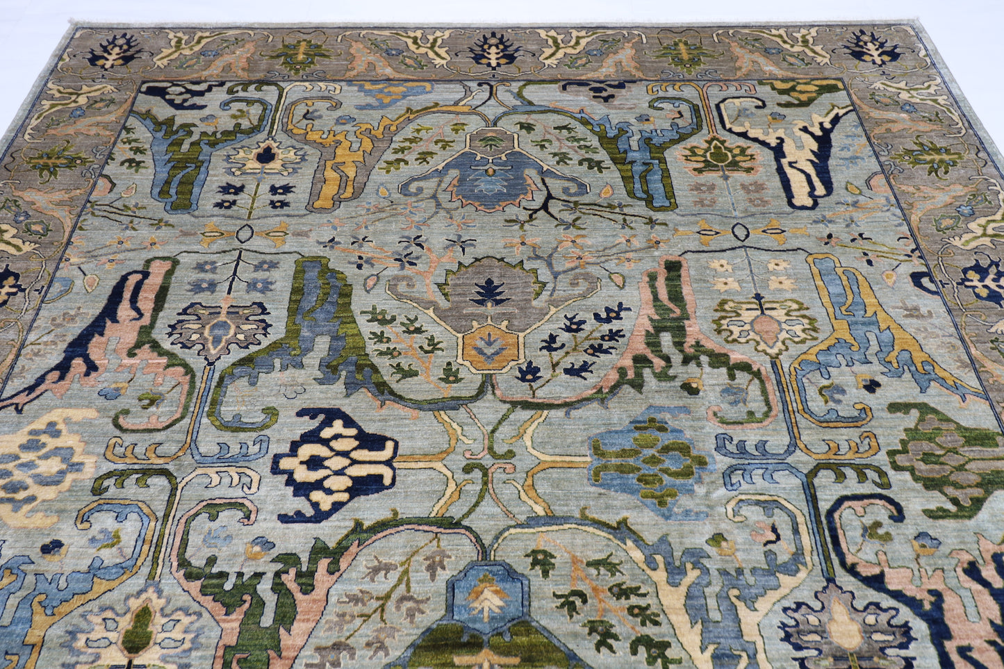 255 x 296 cm | Kawros Fine Quality  Afghan Hand Knotted carpet