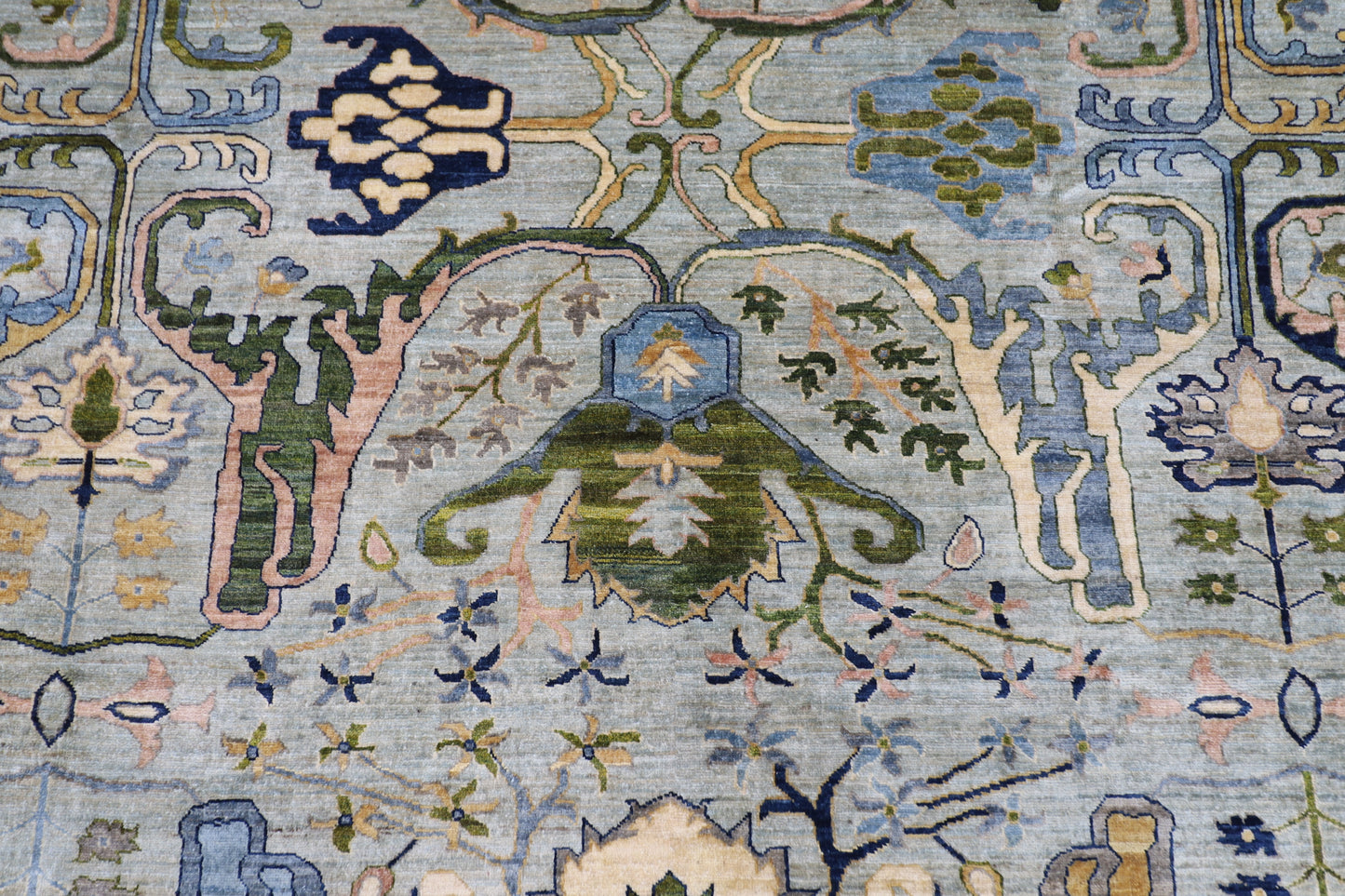 255 x 296 cm | Kawros Fine Quality  Afghan Hand Knotted carpet